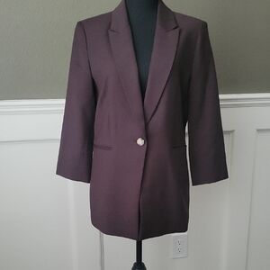 Alex Marie Brown Women's Blazer 3/4 Sleeves